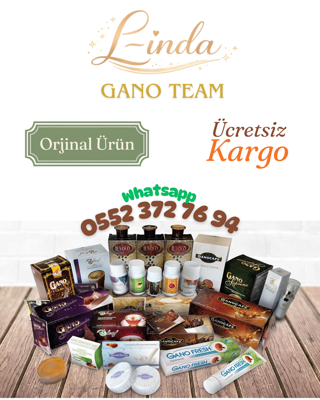 Adana Gano Excel Ürünleri | Linda Gano Team
